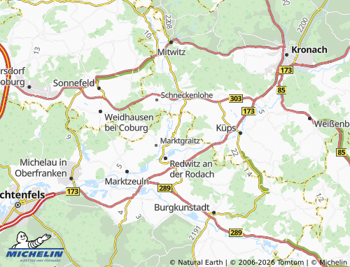 MICHELIN-Landkarte Trainau - ViaMichelin