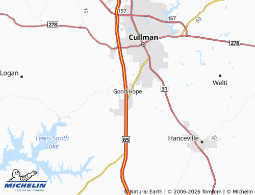Mappa MICHELIN Good Hope - ViaMichelin