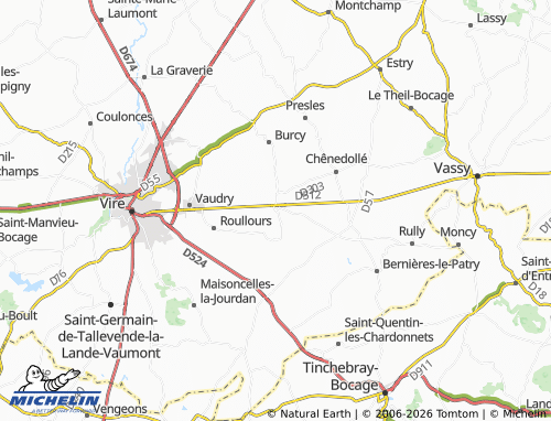 MICHELIN Viessoix map - ViaMichelin