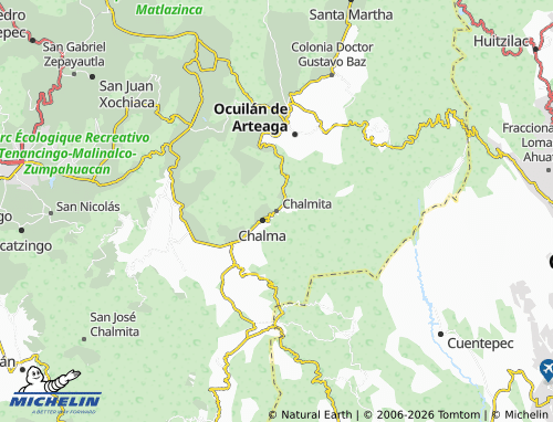 Kaart MICHELIN Chalmita - ViaMichelin