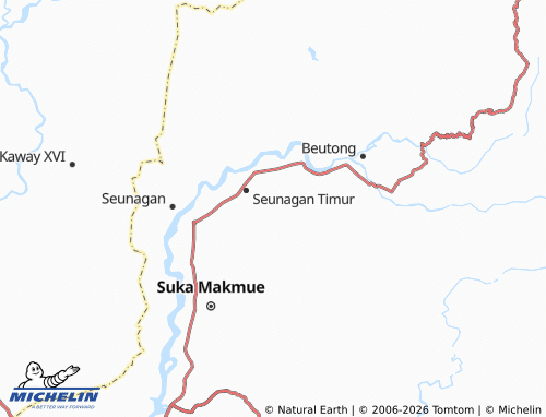 Mappa MICHELIN Keude Blang Ara - ViaMichelin