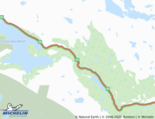 MICHELIN Myrland map - ViaMichelin