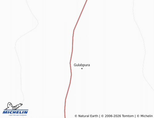 Mapa MICHELIN Bijainagar - ViaMichelin