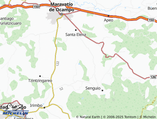 MICHELIN San Juan Huerta map - ViaMichelin