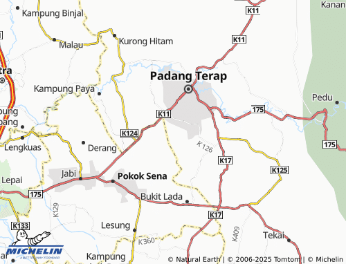 MICHELIN-Landkarte Kampung Genting Palas - ViaMichelin