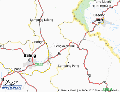 Carte MICHELIN Kampung Rambong - ViaMichelin