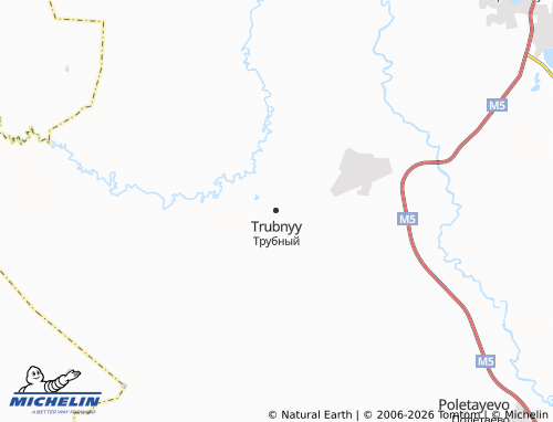 MICHELIN-Landkarte Trubnyy - ViaMichelin