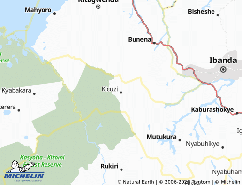 MICHELIN Kicuzi map - ViaMichelin