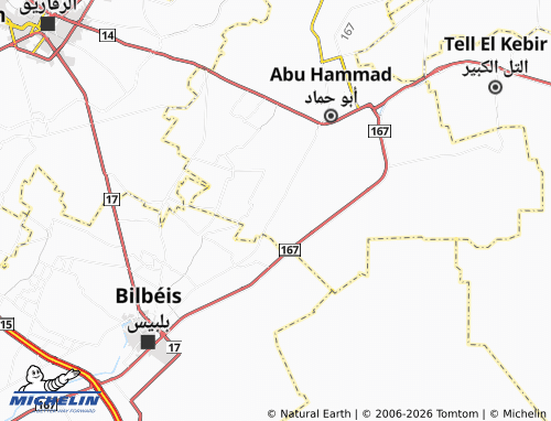 Mappa MICHELIN Bahteet - ViaMichelin