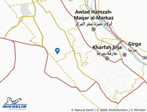 Mappa MICHELIN al-Raqaqinah - ViaMichelin