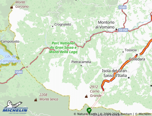Mapa MICHELIN Intermesoli - ViaMichelin