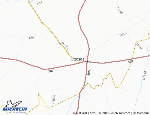 Kaart MICHELIN Letsopa - ViaMichelin