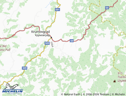 MICHELIN Rogach map - ViaMichelin