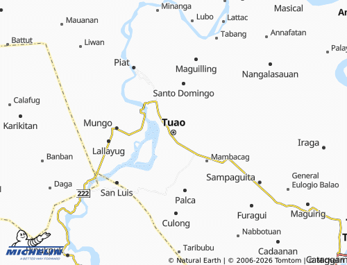Mappa MICHELIN Tuao - ViaMichelin