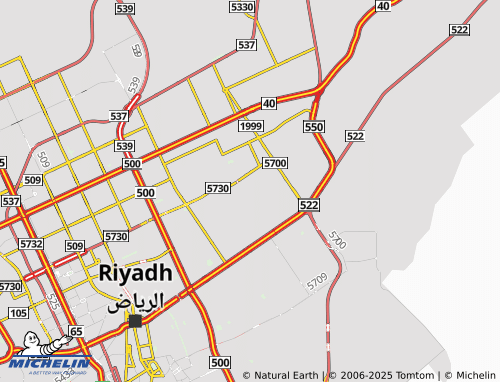 MICHELIN Al Khaleej District map - ViaMichelin
