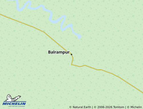 MICHELIN-Landkarte Balrampur - ViaMichelin