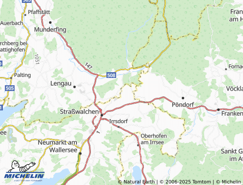 MICHELIN-Landkarte Haarlacken - ViaMichelin