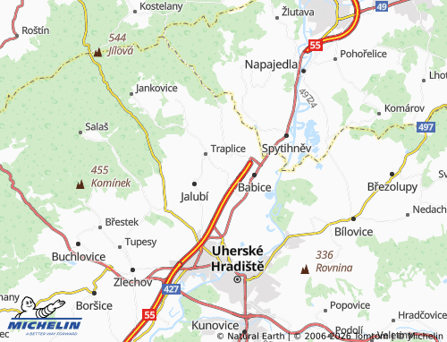 Mappa MICHELIN Sušice - ViaMichelin
