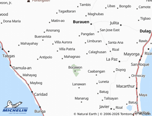 MICHELIN Pansud map - ViaMichelin