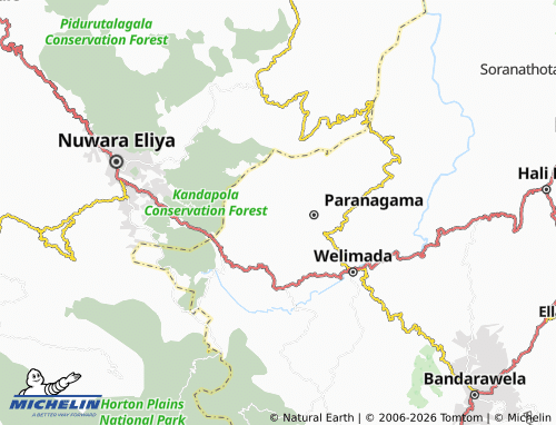 MICHELIN Karagahaulpatha map - ViaMichelin