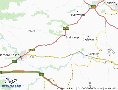 Carte MICHELIN Cleatlam - ViaMichelin