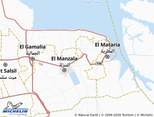 Mapa MICHELIN al-'Azeezah - ViaMichelin