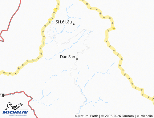 Mapa MICHELIN Dào San - ViaMichelin