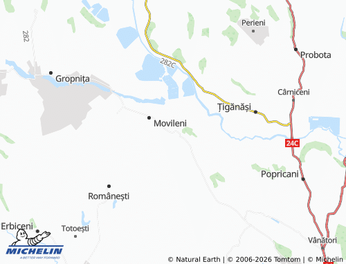 Mappa MICHELIN Larga-Jijia - ViaMichelin