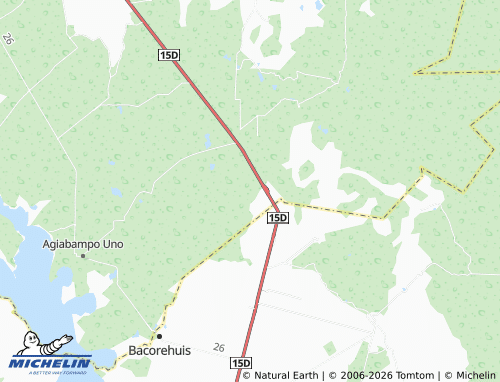 Mapa MICHELIN Agiabampo 2 - ViaMichelin