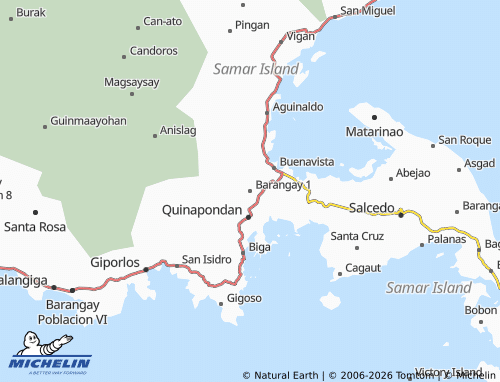 MICHELIN Barangay 1 map - ViaMichelin