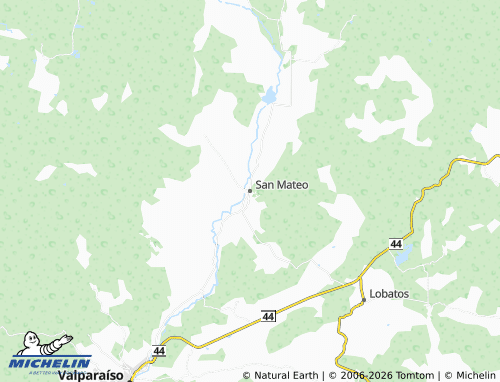 Mapa MICHELIN San Mateo - ViaMichelin