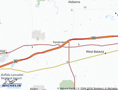 Mapa MICHELIN Pembroke - ViaMichelin