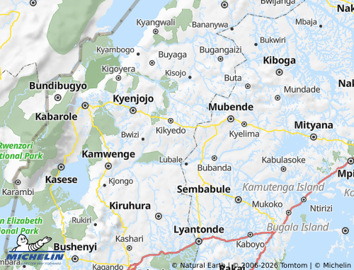 Mappa MICHELIN Kyaka - ViaMichelin