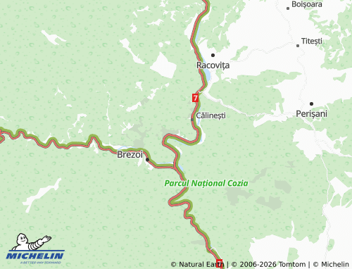 MICHELIN Proieni map - ViaMichelin