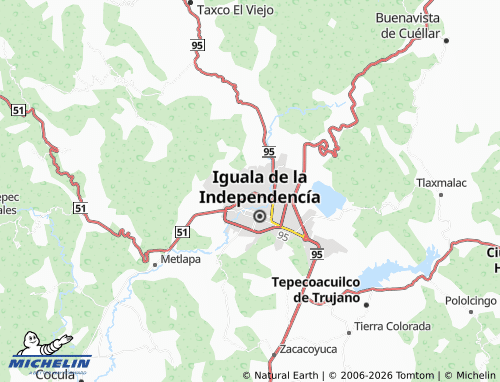 Mappa MICHELIN Emiliano Zapata - ViaMichelin