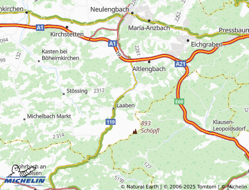 MICHELIN Audorf map - ViaMichelin