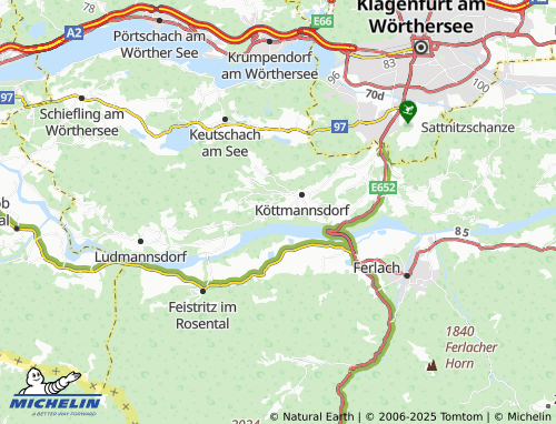 MICHELIN-Landkarte Tschachoritsch - ViaMichelin
