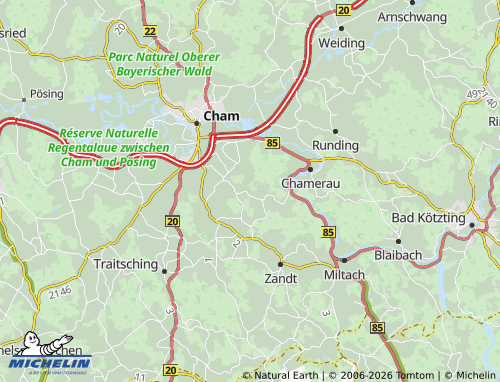 MICHELIN Kühberg map - ViaMichelin