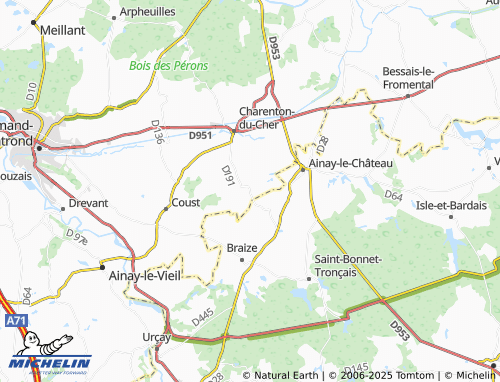 Carte MICHELIN Las - ViaMichelin
