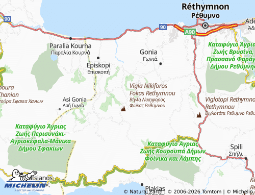 Mapa MICHELIN Roustika - ViaMichelin