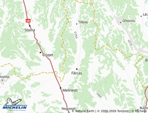 MICHELIN Golumbelu map - ViaMichelin