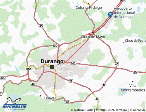 MICHELIN Cibeles map - ViaMichelin