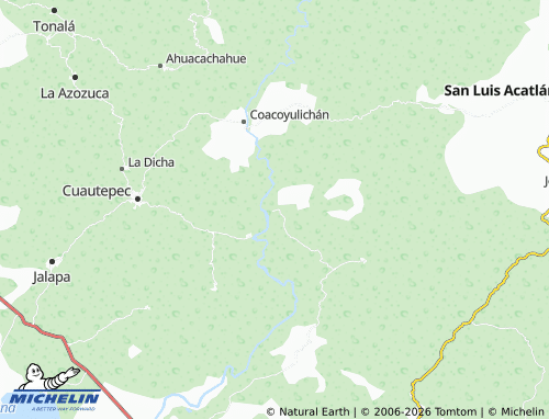 MICHELIN-Landkarte San Agustín Cuilutla - ViaMichelin