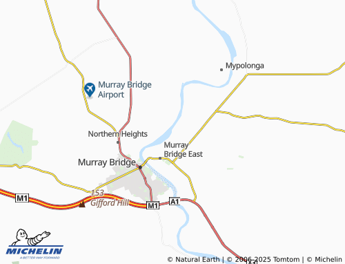 MICHELIN Avoca Dell map - ViaMichelin