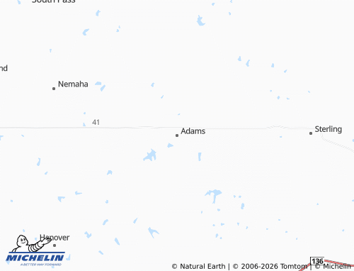 Mappa MICHELIN Adams - ViaMichelin
