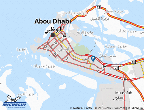 MICHELIN Hadbat Al Zaafran 20 map - ViaMichelin