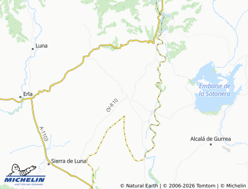 MICHELIN Piedratajada map - ViaMichelin
