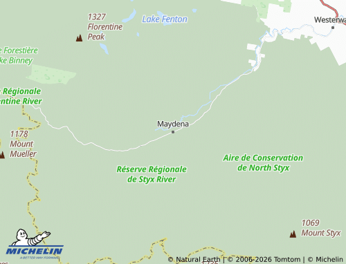 Mapa MICHELIN Maydena - ViaMichelin