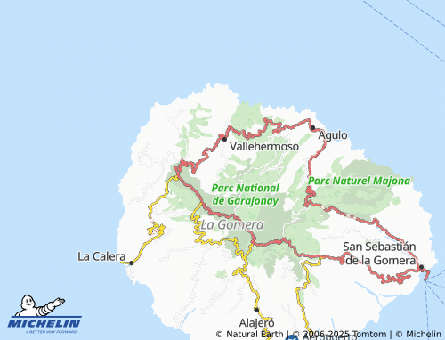 MICHELIN La Banda de las Rosas map - ViaMichelin