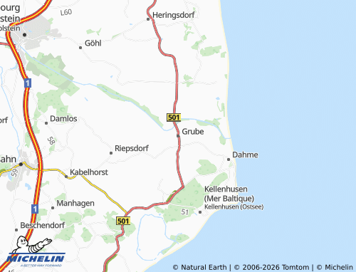 MICHELIN Grube map - ViaMichelin
